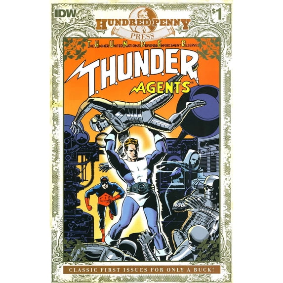 THUNDER Agents #1 (2nd) VF ; IDW Comic Book