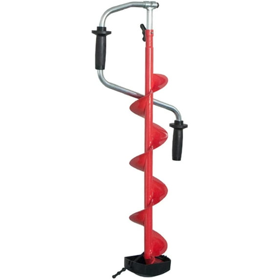 THUNDERBAY 4 Inch Hand Ice Auger W/Folding Handle