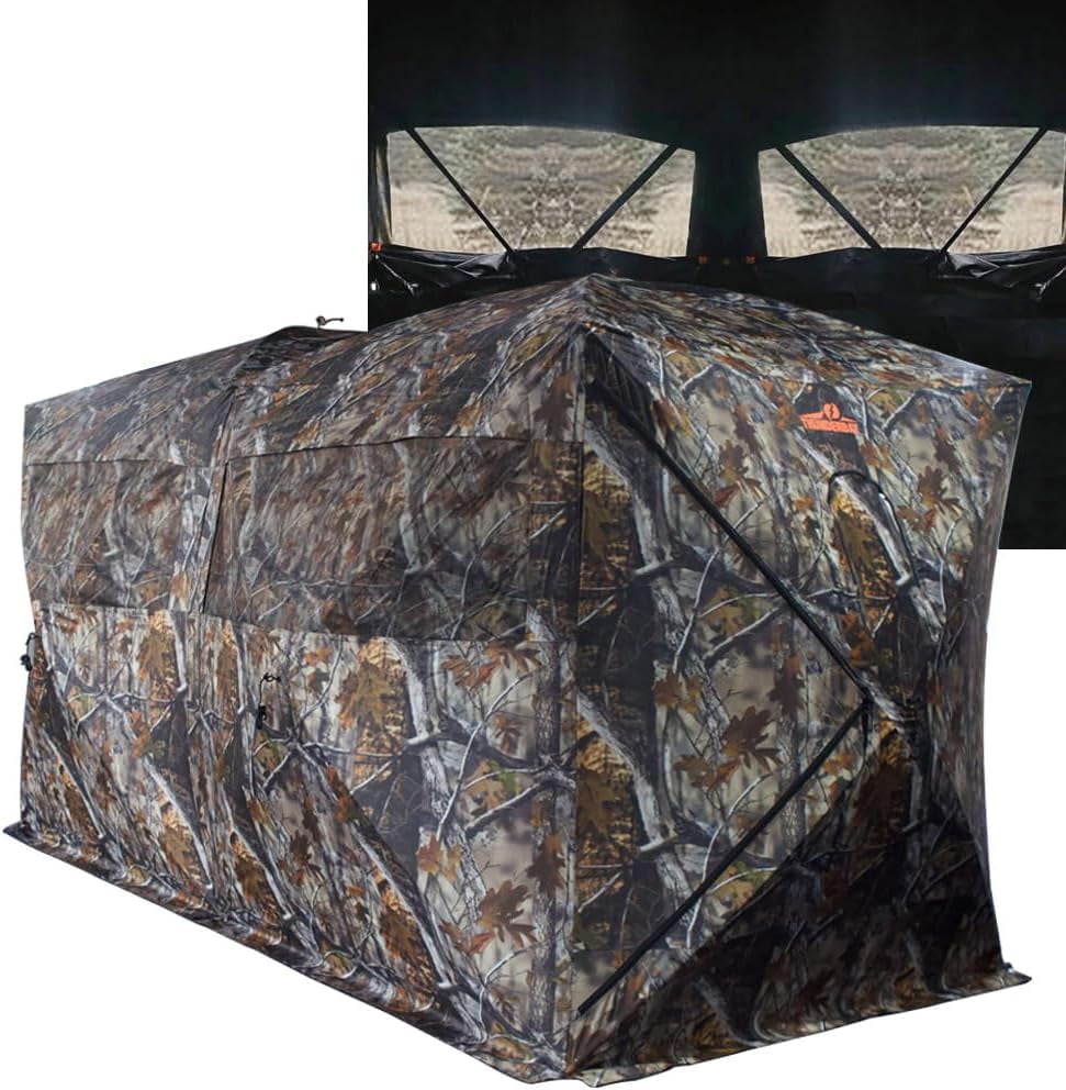 THUNDERBAY Bunkhouse Pop Up Portable 6 Person SidebySide Hunting