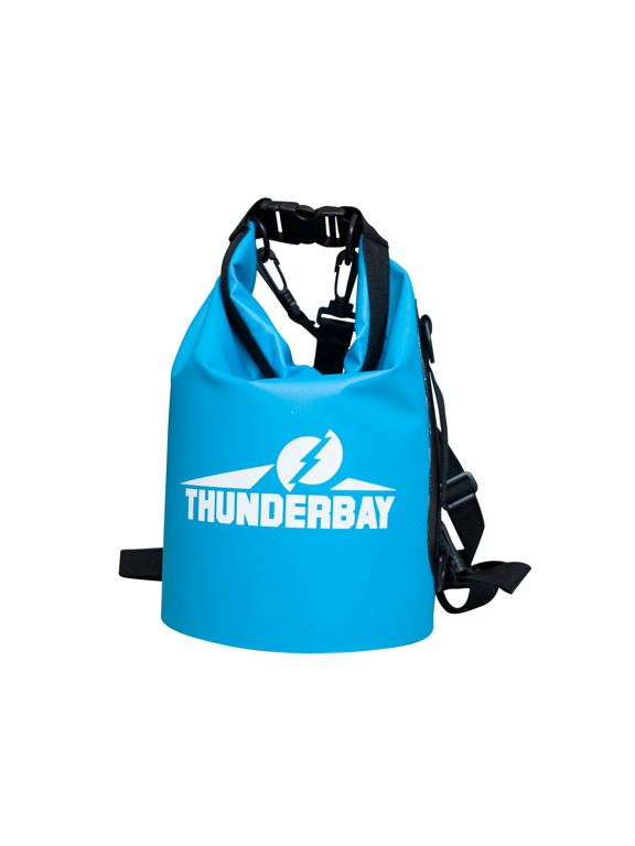 Floating Blue Waterproof Dry Bag, Roll-top Design to Keep Equipment Dry, Paddling, Sailing, Canoeing, Surfing, Snowboarding, Hiking, Hunting, Camping or Beach Play, Multiple Sizes 30L