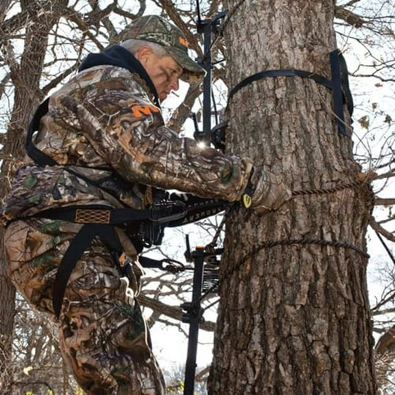 THUNDERBAY Hunting Safety Linemans Rope 8ft/30ft, Rope-Style Tree Strap for Tree-Stand Hunting and Climbing