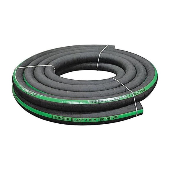 THUNDERBLAST 011-4242-0151 Blast Hose,1-1/2In x 50ft,4PLY