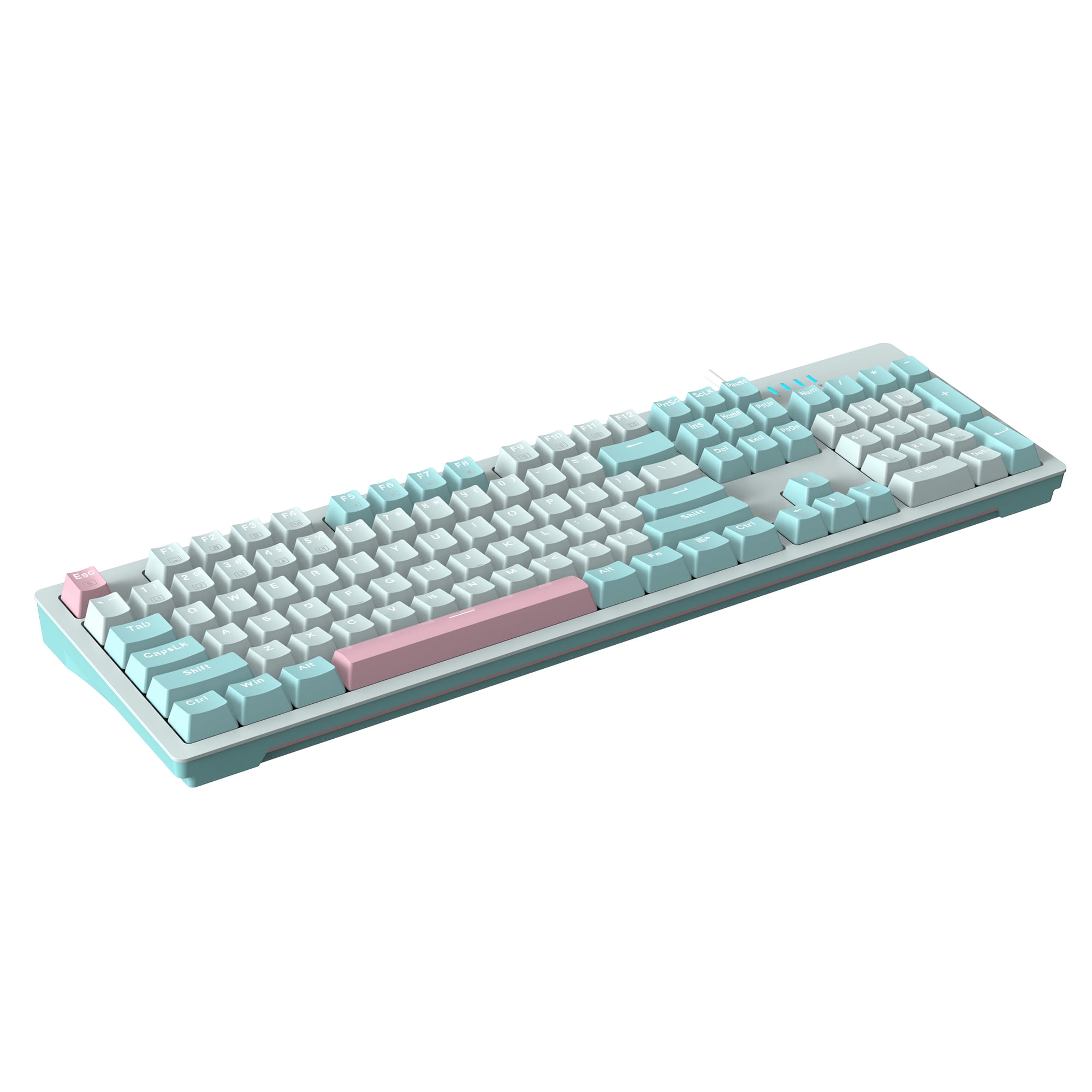 THUNDEROBOT K104 Full-Size Wired Mechanical Keyboard with 104 Keys, Hot ...