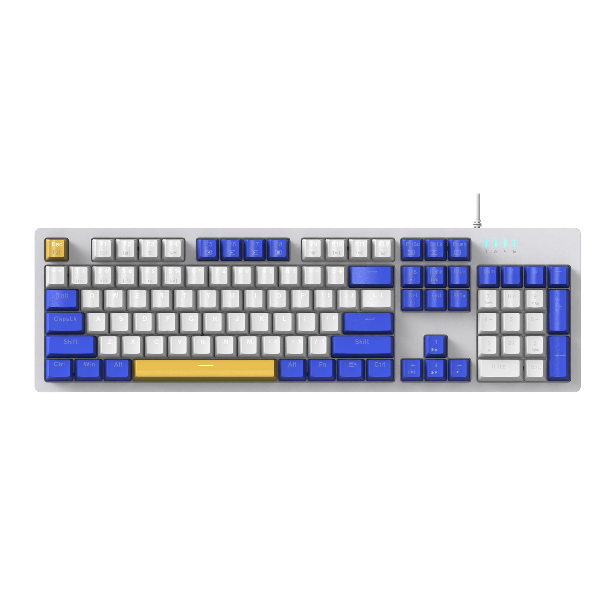 Whimsy Keyboard THUNDEROBOT K104 Wired Mechanical Keyboard 100% full-size model with ...