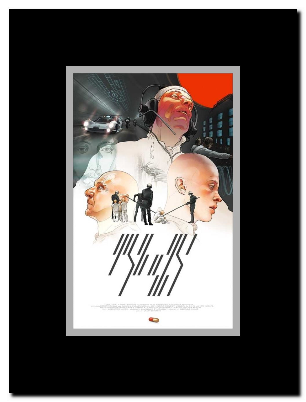 THX 1138 Framed Movie Poster