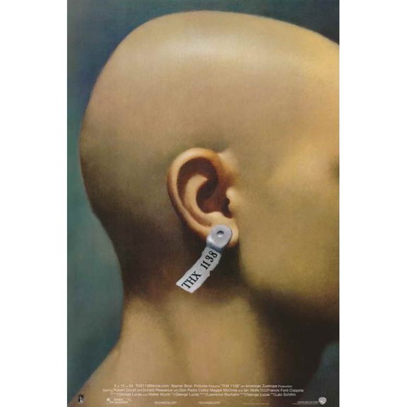 THX 1138 Movie Poster Print (11 x 17)