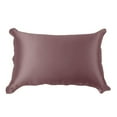 thumbnail image 1 of THXSILK 19 Momme Silk Pillowcase, 100% Natural Mulberry Silk Pillowcase for Hair & Skin, Pillow Sham with Envelope Closure, Queen Size(20"x30"), Purple, 1 of 8