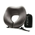 thumbnail image 1 of THXSILK Silk Neck Pillow for Traveling, 19 Momme Real Silk Travel Pillow for Pain Relief Sleeping, 100% Mulberry Silk Airplane Pillow, Anti Wrinkle Travel Pillow, 1 of 7
