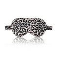 thumbnail image 1 of THXSILK Silk Night Eye Shade, 19 Momme Mulberry Silk Eye Mask, 100% Real Natural Pure Silk Eye Sleep Shade Cover, Leopard, 1 of 8