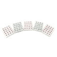 thumbnail image 1 of THY COLLECTIBLES 12mm White Dice with Black & Red Pips Dots for Board Games, Poker Card Games, Activity, Casino Theme, Party Favors (100 Pcs Pack), 1 of 6