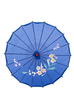 33" Japanese Chinese Umbrella Parasol For Wedding Parties, Photography, Costumes, Cosplay, Decoration And Other Events (Blue)