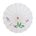 thumbnail image 1 of THY COLLECTIBLES 33" Japanese Chinese Umbrella Parasol For Wedding Parties, Photography, Costumes, Cosplay, Decoration And Other Events (White), 1 of 4