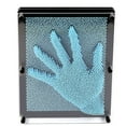 thumbnail image 1 of THY COLLECTIBLES 3D Pin Art Board - Classic Pin Art Toy Sculpture Pin Impression Mold 3-dimensional 5" x 7" (Light Blue), 1 of 3