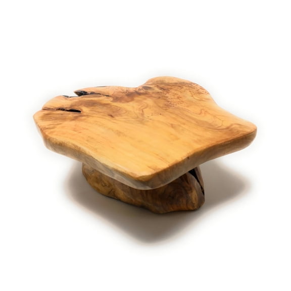 THY COLLECTIBLES Cedar Wood Potted Plant Stand Garden Pots Containers Vase Fishbowl Wooden Stand 11.5"