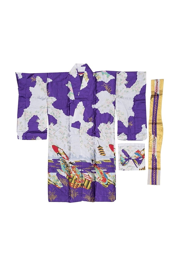 Women's Silk Traditional Japanese Kimono Robe / Bathrobe / Party Robe