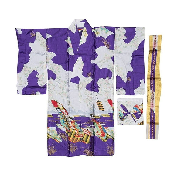 THY COLLECTIBLES Women's Silk Traditional Japanese Kimono Robe / Bathrobe / Party Robe