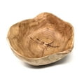 thumbnail image 1 of THY COLLECTIBLES Wooden Bowl Handmade Storage Natural Root Wood Crafts Bowl Fruit Salad Serving Bowls (Large 12"-14"), 1 of 4