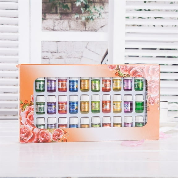 THY Collectibles A Pack Of 36 Fragrance Oil Aromatic Perfume Oils in 12 Assorted Scents - 3ML Each Bottle