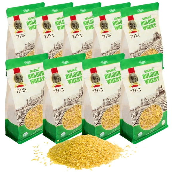 THYA Organic Bulgur Wheat 144 Oz (9 x1 lb)
