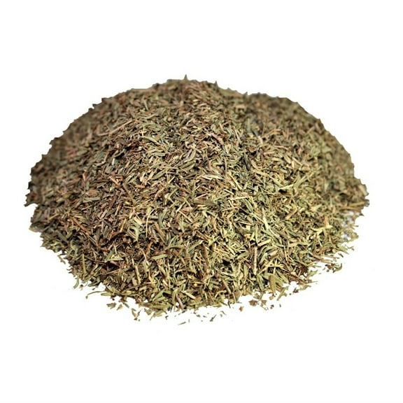 THYME LEAVES, DRIED AND CHOPPED, 1 OUNCE, NON GMO, PURE THYME LEAVES. This herb is very earthy and a little bit sweet, with a slightly minty taste. - Country Creek LLC