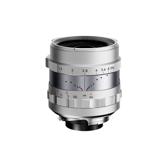 THYPOCH Thypoch Full-frame Photography Lens Simera 28mm f1.4 for Leica M Mount -- Silver