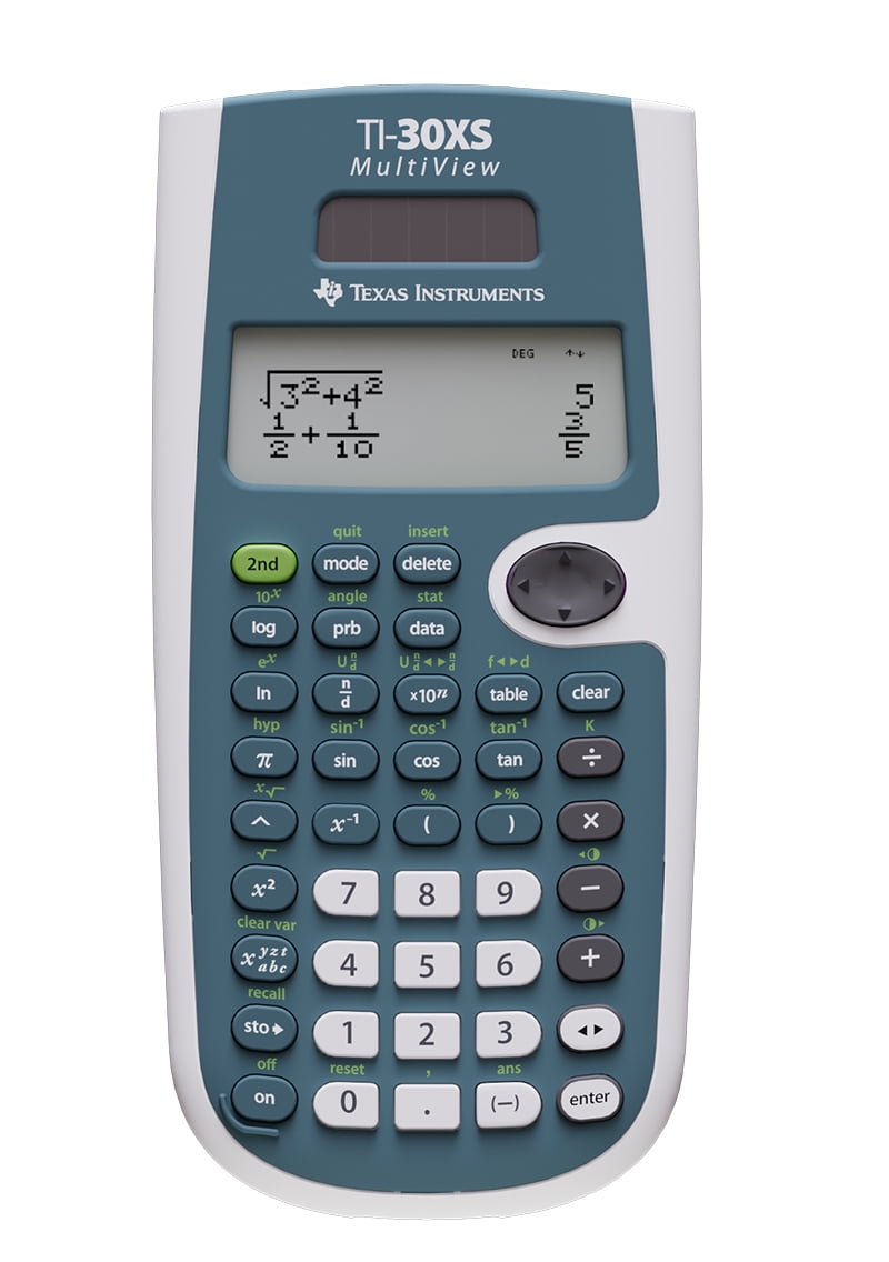 TEXAS INSTRUMENTS TI-30XS MultiView Scientific Calculator