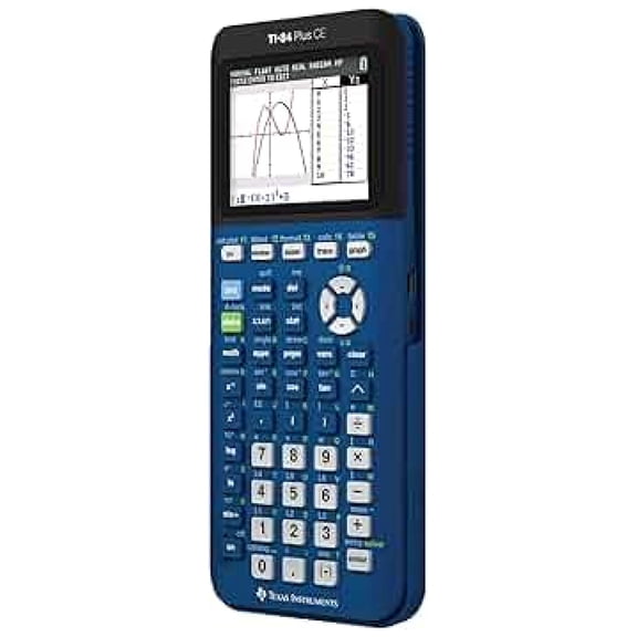 TI- 84 Plus CE Denim Graphing Calculator