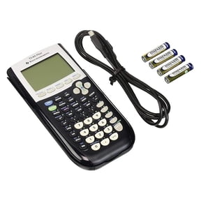 TI-84 Plus Graphing Calculator - Black - Math & Science Tool - Preloaded Apps - USB Connectivity - Ideal for High School & College