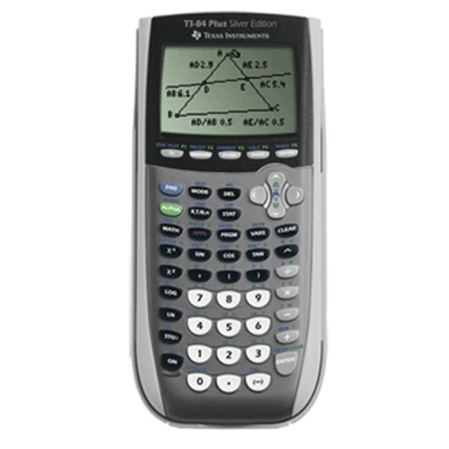 TI84 Plus C Silver Edition Graphing Calculators