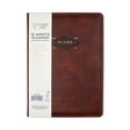 thumbnail image 1 of Think Ink 15 Month Weekly Leatherette Planner, 6.5" x 9", Brown, April 2026 - June 2027, 1 of 15