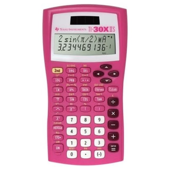 TI30XIISPINK - Description : TI-30XIIS Scientific Calculator, - TI-30XIIS Scientific Calculator - Each