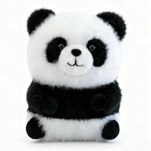 TIANCHANGZC Cute Panda Stuffed Animal Plush, 5 Inch Small Panda Plush Toy for Car Dashboard, Office Desk & Home Decor, Soft Lightly Scented Plush Gift