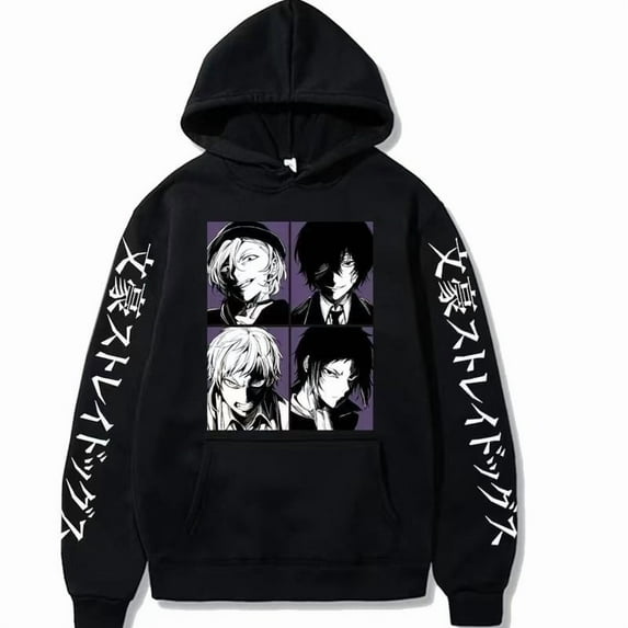 TIANCHU Bungo Stray Dogs Unique Hoodies Pocket Sweatshirts Unisex Clothing