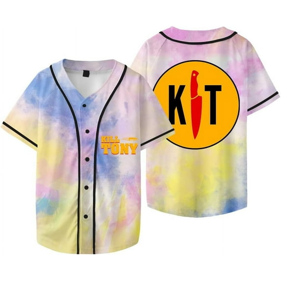 TIANCHU Kill Tony Tour 2025 Unisex V-Neck Baseball Jersey