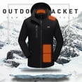 thumbnail image 1 of TIANEK Men Coats & Jackets,Outdoor Warm Clothing Heated For Riding Skiing Fishing Charging Via Heated Coat, 1 of 9