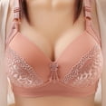 thumbnail image 1 of TIANEK Female Bras For Women, Woman's Solid Color Comfortable Hollow Out Perspective Bra Underwear No Rims, 1 of 4