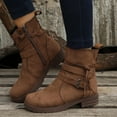 thumbnail image 1 of TIANEK Winter for Low-Heel Comfortable Outdoor Non-Slip Outdoor Long Boots for Women Knee High Reduced, 1 of 9