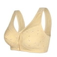 thumbnail image 1 of TIANEK Wirefree Womens Plus Bras Front Closure Push up Bra Comfortable Breathable Bras, 1 of 6