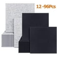 thumbnail image 1 of TIANLAIMEI Acoustic Wall Panel Tiles Studio Sound Proofing Insulation Soundproof Foam Pad 12x12x0.4Inch, 1 of 14