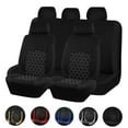thumbnail image 1 of TIANLAIMEI Car Seat Covers, Full Set Front and Rear Back Seat Cushion Protector, Airbag Compatible, Car Accessories Universal Fit for Most Cars, 1 of 6