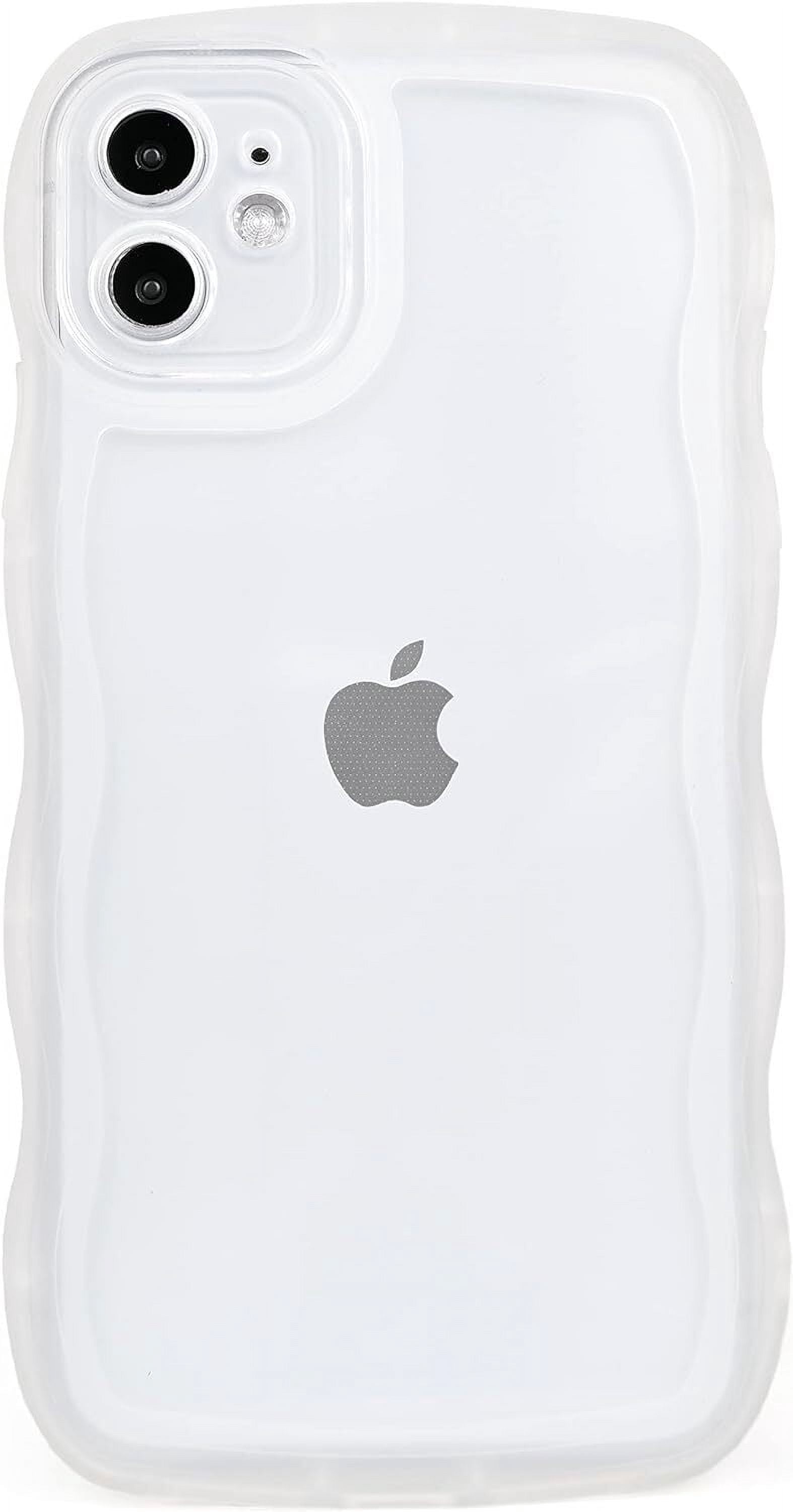 TIANLI for iPhone 11 Case,Cute Silicone Case for iPhone 11, Shockproof Protective Phone Case for iPhone 11, Clear