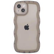 TIANLI for iPhone 15 Case, Cute Silicone Case for iPhone 15, Shockproof Protective Phone Case for iPhone 15, Black