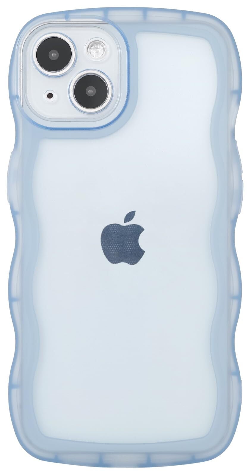 TIANLI iPhone 15 Case, Cute Clear/Blue Silicone Cover, Shockproof, Camera  Protector, 6.1 - Walmart.com