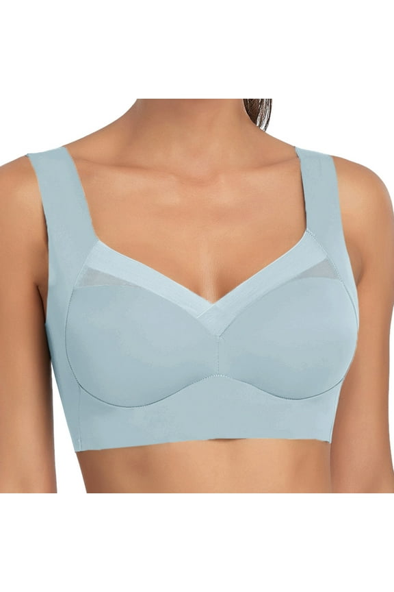 1 Lace Bra Plus Size Bra Women Underwear Bralette Crop Top Female Bra Large Top Female Push Up Brassiere Laced Back Less Bra Sports Bras for Women Medium Support Womens Sports Bra
