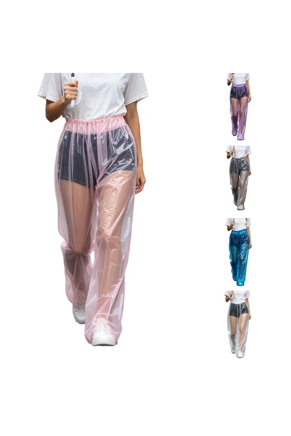 Adult Disposable Full Rainpants For Adults Thickened Utility Pants For Outdoor Use Harem Pant