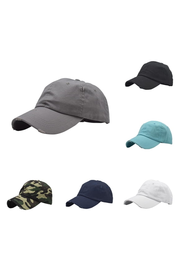 Baseball Cap With Holes Ponytail Cap With Curved Brim Cap Spring Summer Women's Outdoor Sports Sun Cap Hat