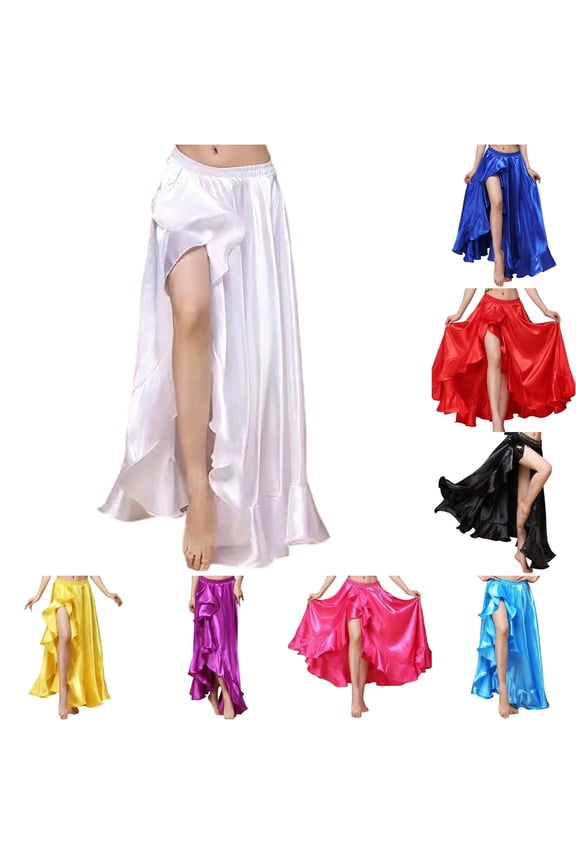 : Belly Dance Skirt For Practice And Performance Lightweight Lightweight Flowy Design For Dance Routines Animal Print Skirt