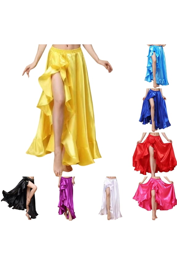 : Belly Dance Skirt For Practice And Performance Lightweight Lightweight Flowy Design For Dance Routines Animal Print Skirt