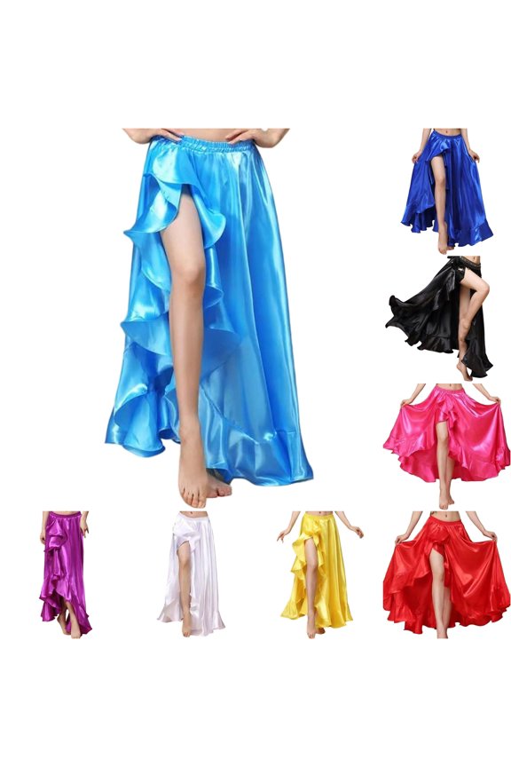 : Belly Dance Skirt For Practice And Performance Lightweight Lightweight Flowy Design For Dance Routines Animal Print Skirt