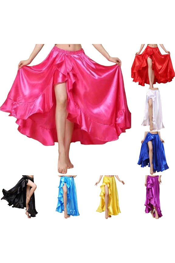 : Belly Dance Skirt For Practice And Performance Lightweight Lightweight Flowy Design For Dance Routines Animal Print Skirt